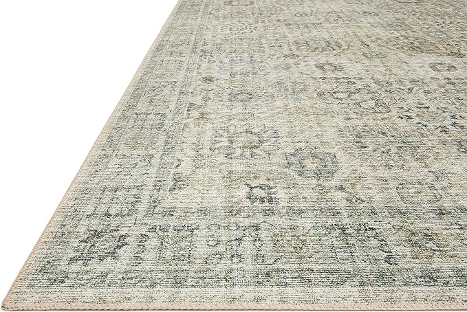 Loloi Skye Collection SKY-14 Natural/Sage 2'-0" x 5'-0" Accent Rug