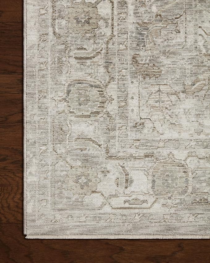 Loloi Amber Lewis Honora Collection HON-06 Grey/Taupe 2'-7" x 8'-0" Runner Rug