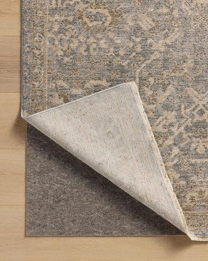 Loloi Magnolia Home by Joanna Gaines Junie Collection JUE-01 Blue/Natural 2'-7" x 10'-0", .38 Pile Height, Runner Rug