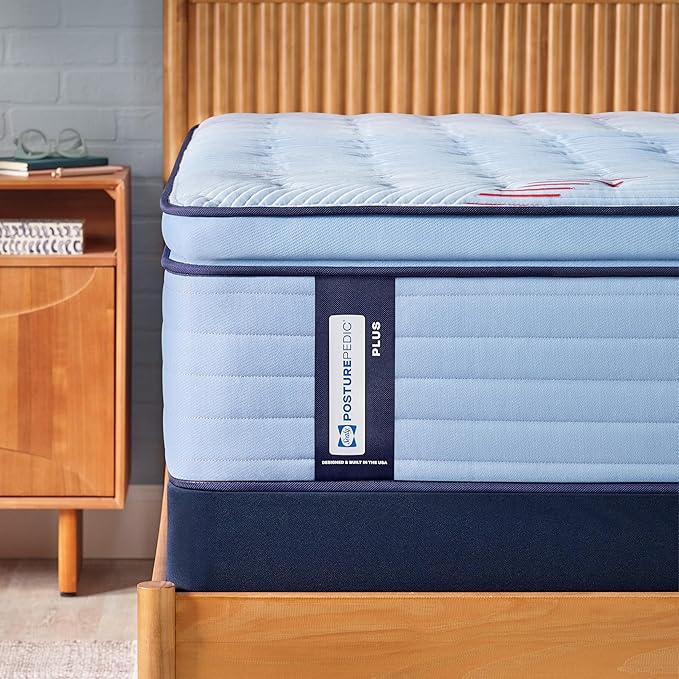 Sealy Posturepedic® Plus Glenshaw 15" Medium Pillowtop Innerspring Mattress - Full