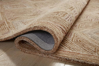 Loloi Varena Collection VAR-02 Berry/Multi 8'-6" x 11'-6" Area Rug