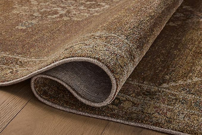 Loloi Magnolia Home by Joanna Gaines Mona Collection MOA-04 Sunset/Natural 2'-6" x 10'-0" Runner Rug