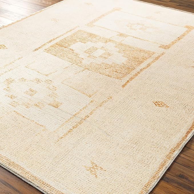 Livabliss x Becki Owens Solana Medallion Area Rug , 7'10" x 10', Peach