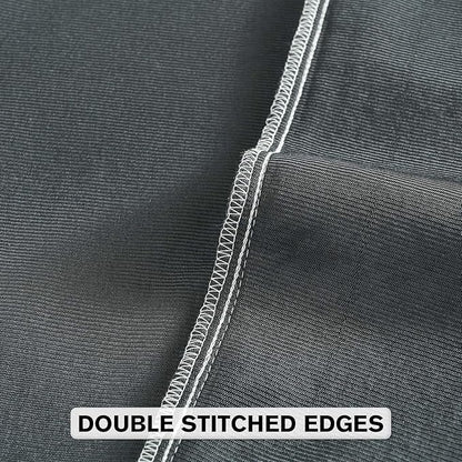 FUTEI Black Chenille Throw Pillow Covers 22x22 Inch Set of 2,Soft Striped & Diamond Textured Cushion Cases,Modern Home Decor for Couch Living Room