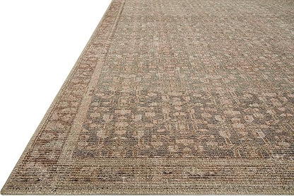 Loloi Angela Rose Aubrey Collection AUB-04 Sage/Bark 2'-6" x 12'-0", .19" Pile Height, Runner Rug