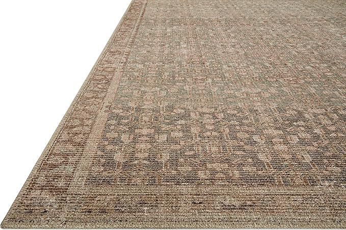 Loloi Angela Rose Aubrey Collection AUB-04 Sage/Bark 3'-9" x 5'-6", .19" Pile Height, Accent Rug