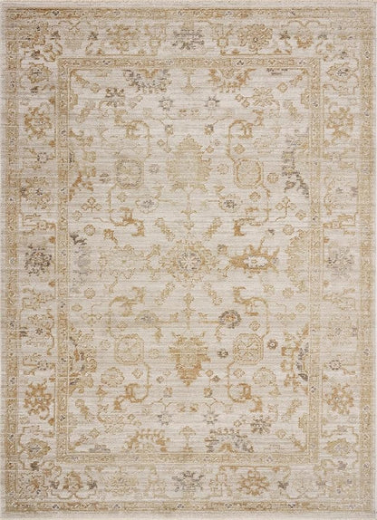 Loloi Magnolia Home by Joanna Gaines Pace Collection PAC-02 Natural/Gold 2'-6" x 10'-0" Runner Rug