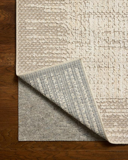 Loloi Amber Lewis Bexley Collection BEX-06 Natural/Taupe 9' x 13' Area Rug Neutral, Textured, Living, Bedroom, Dining, Carpet