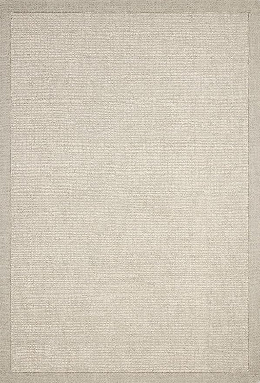 Loloi Magnolia Home by Joanna Gaines Henley Collection HNY-01 Ivory/Silver 2'-6" x 7'-6" Runner Rug