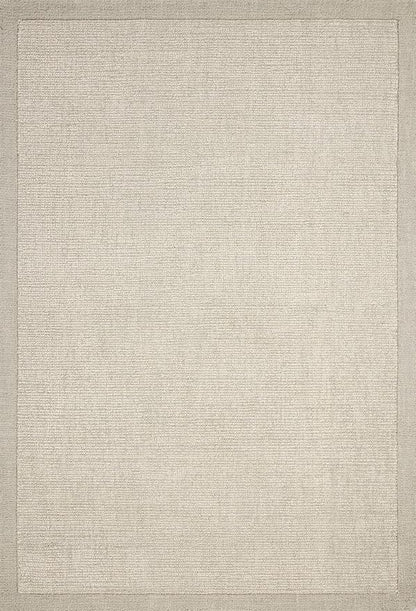 Loloi Magnolia Home by Joanna Gaines Henley Collection HNY-01 Ivory/Silver 8'-6" x 11'-6" Area Rug