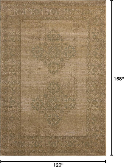 Loloi Magnolia Home by Joanna Gaines Mona Collection MOA-05 Antique/SPA 10'-0" x 14'-0" Area Rug