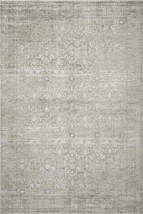 Loloi Amber Lewis Honora Collection HON-04 Grey/Beige 11'-6" x 15'-6" Area Rug