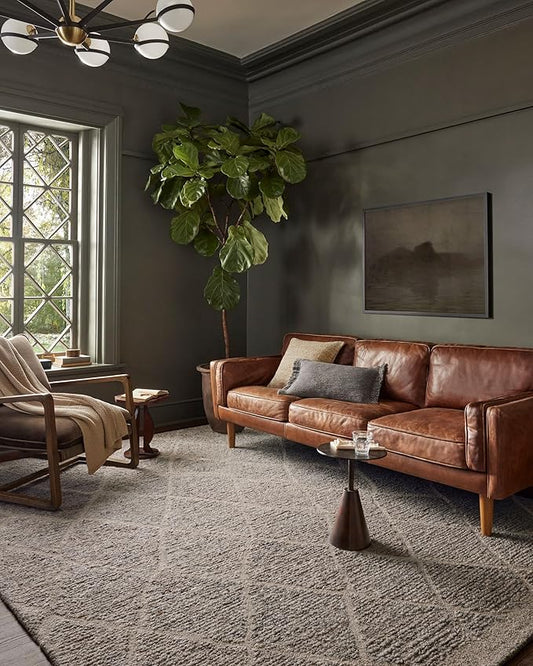 Loloi Magnolia Home by Joanna Gaines Jones Collection JON-03 Pebble 7'-9" x 9'-9" Area Rug