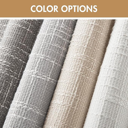 Madison Park Cordless Roman Shades, Total Blackout Window Blind Privacy Window Shades, Thermal Insulated Cordless Window Treatment for Bedroom, Living Room, Quincy, Single Panel 35"W x 64"H Light Grey
