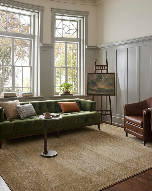 Loloi Magnolia Home by Joanna Gaines Mona Collection MOA-05 Antique/SPA 5' x 7'-8" Area Rug