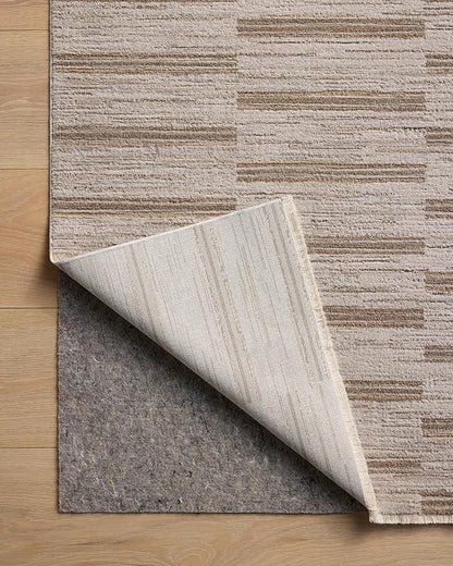Loloi Amber Lewis Cali Collection CIL-04 Ivory/Tobacco 3'-6" x 5'-6", .25" Pile Height, Accent Rug