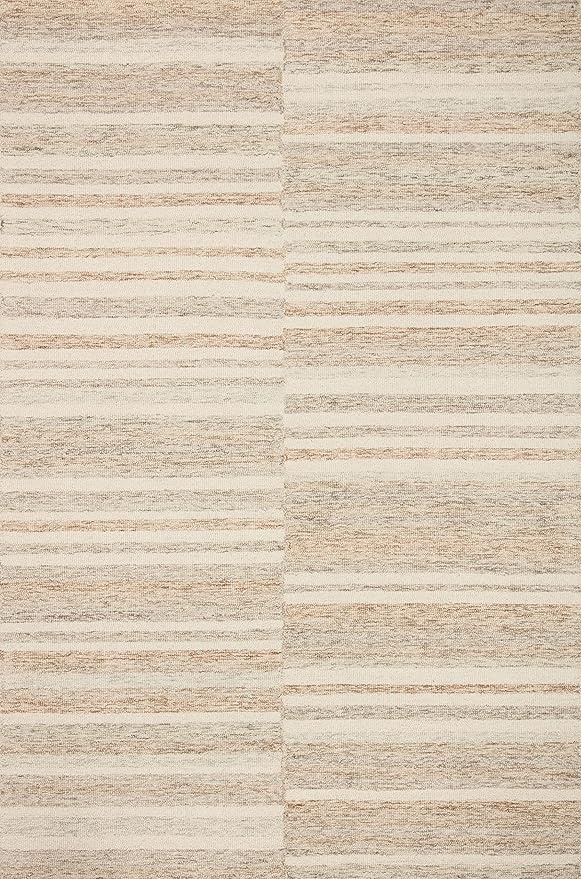 Loloi Chris Loves Julia Chris Collection CHR-03 Ivory/Clay 2'-3'' x 3'-9'', .50" Pile Height, Accent Rug