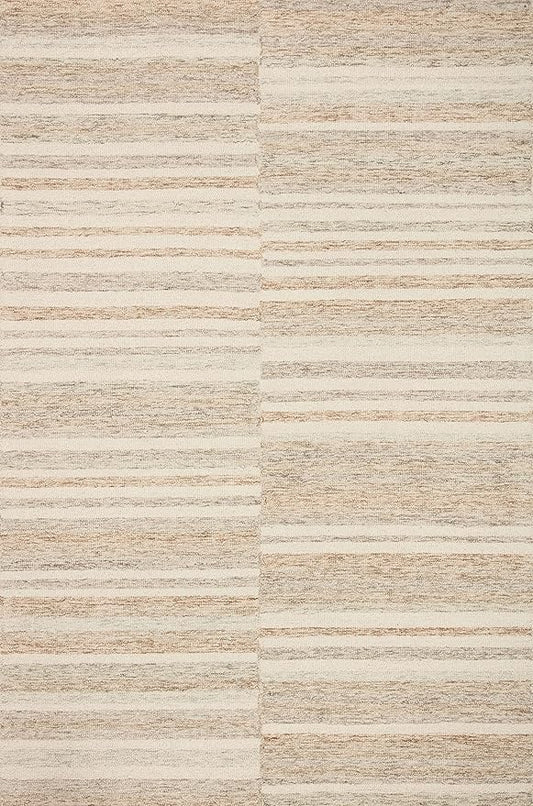 Loloi Chris Loves Julia Chris Collection CHR-03 Ivory/Clay 11'-6'' x 15', .50" Pile Height, Area Rug