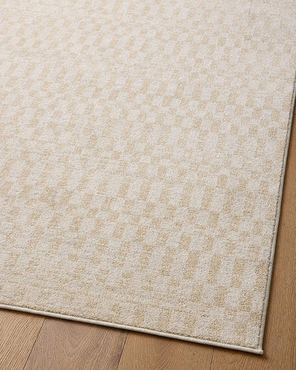 Loloi Kamala Collection KAM-05 Ivory/Natural 7'-10" x 10' Area Rug