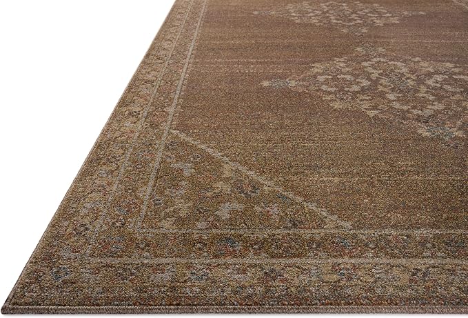 Loloi Magnolia Home by Joanna Gaines Mona Collection MOA-04 Sunset/Natural 10'-0" x 14'-0" Area Rug