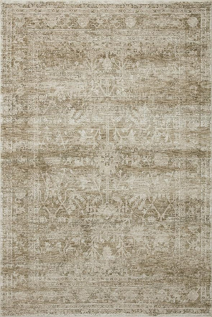Loloi Amber Lewis Honora Collection HON-01 Khaki/Beige 11'-6" x 15'-6" Area Rug