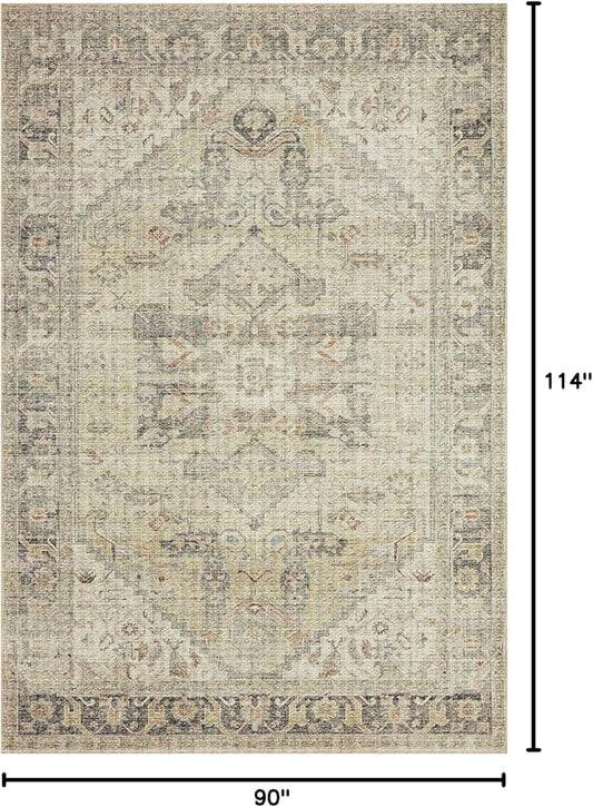 Loloi II Skye Collection SKY-13 Natural/Sand 7'-6" x 9'-6" Area Rug