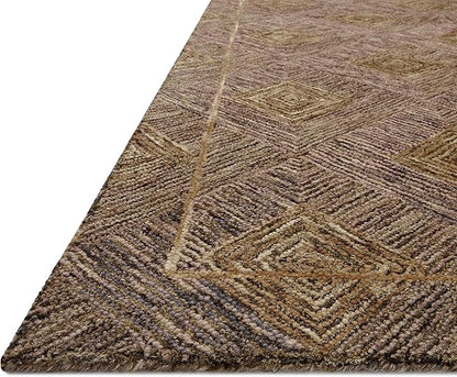 Loloi Varena Collection VAR-04 Plum/Gold 2'-3" x 3'-9" Accent Rug