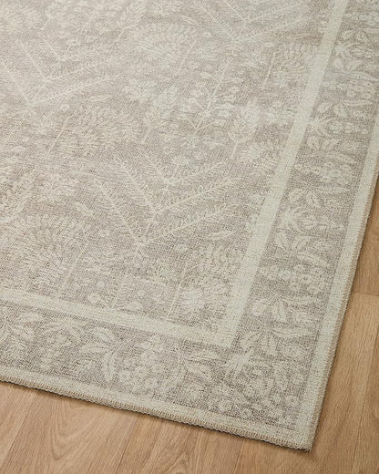 Loloi Rifle Paper Co. Maison Collection MAO-02 Bough Natural 8'-4" x 11'-6", .19" Pile Height, Area Rug