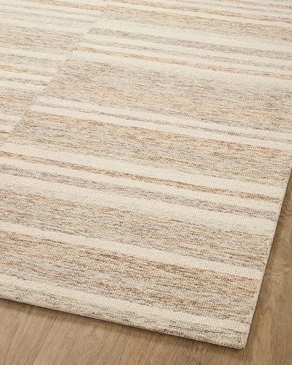 Loloi Chris Loves Julia Chris Collection CHR-03 Ivory/Clay 5'-0'' x 7'-6'', .50" Pile Height, Area Rug