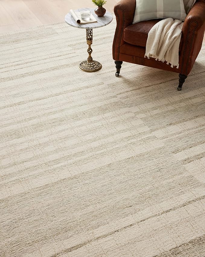 Loloi Chris Loves Julia Chris Collection CHR-02 Natural/Sage 9'-3'' x 13', .50" Pile Height, Area Rug