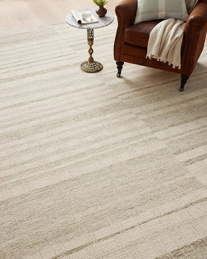 Loloi Chris Loves Julia Chris Collection CHR-02 Natural/Sage 2'-0'' x 5'-0'', .50" Pile Height, Accent Rug