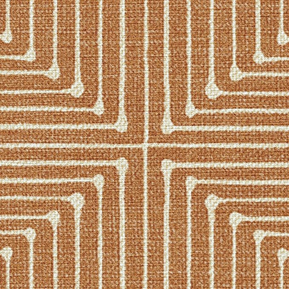 RUGGABLE x Jonathan Adler Machine Washable Modern Area Rug – Inkdrop Copper 5x7, Stain-Resistant, Non-Slip – Medium Rugs for Living Room, Bedroom, Hallway, Entryway & Office–with Cushioned Pad
