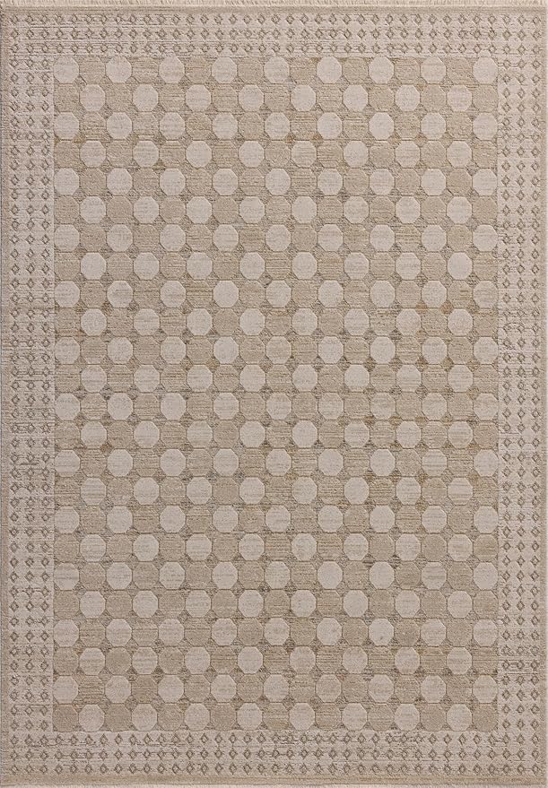 Loloi Amber Lewis Cali Collection CIL-01 Taupe/Natural 2'-7" x 8'-0", .25" Pile Height, Runner Rug