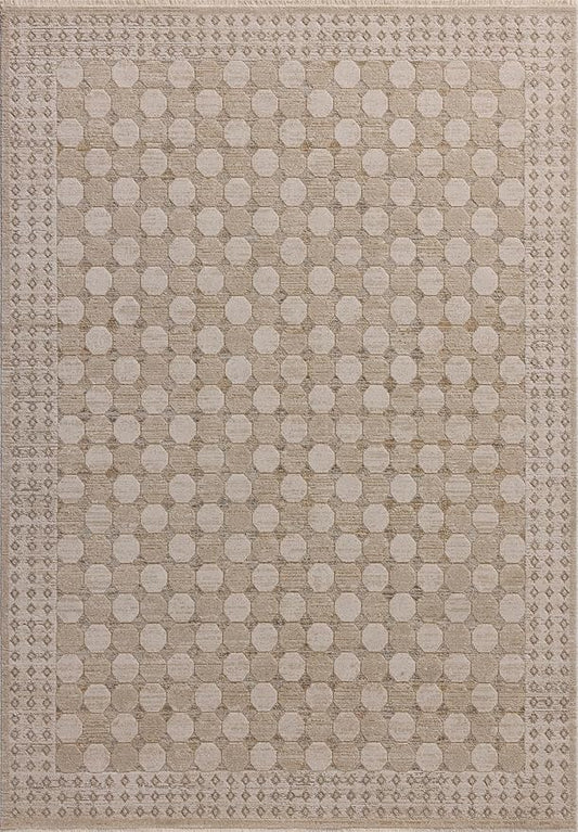 Loloi Amber Lewis Cali Collection CIL-01 Taupe/Natural 2'-7" x 8'-0", .25" Pile Height, Runner Rug
