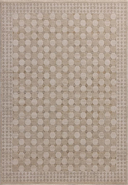 Loloi Amber Lewis Cali Collection CIL-01 Taupe/Natural 9'-6" x 13', .25" Pile Height, Area Rug