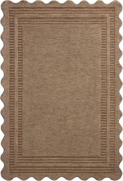 Loloi Chris Loves Julia Scottie Collection SCO-01 Mocha/Clay 2'-0" x 5'-0", .87" Pile Height, Accent Rug