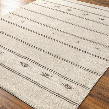 Livabliss x Becki Owens Rivi Moroccan Runner Area Rug, 2'7" x 7'3", Ivory/Black