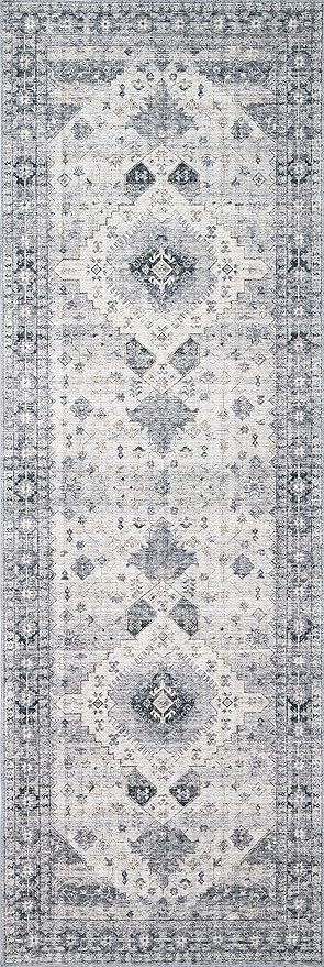 Loloi Skye Collection SKY-02 Silver/Grey 6'-0" x 6'-0" Round Area Rug