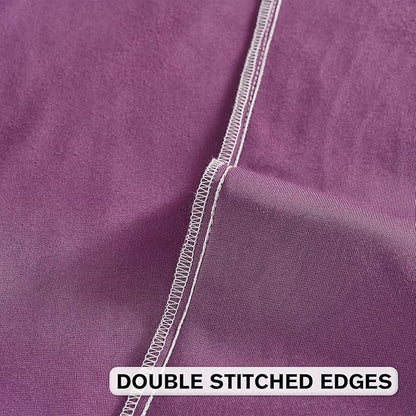 FUTEI Purple Velvet Throw Pillow Covers 12x20 Inch Set of 2,Soft Embossed Leaf-Relief Textured Lumbar Pillow Cases,Natural Home Decor for Couch Living Room