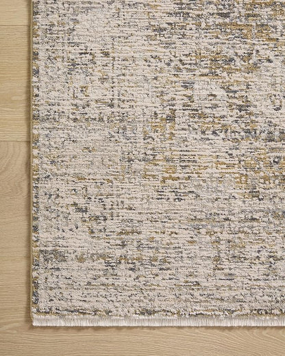 Loloi Amber Lewis Alie Collection ALE-05 Gold/Beige 9'-6'' x 13'-1'', .13'' Pile Height, Area Rug