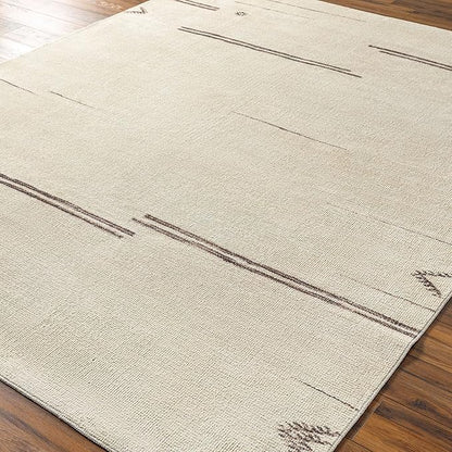 Livabliss x Becki Owens Rivi Moroccan Area Rug , 3'11" x 5'7", Cream/Charcoal