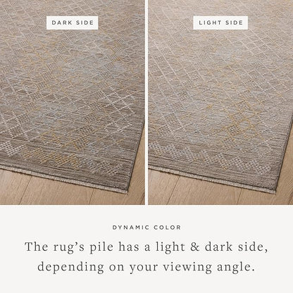 Loloi Amber Lewis Cali Collection CIL-03 Taupe/Multi 2'-7" x 10'-0" Runner Rug