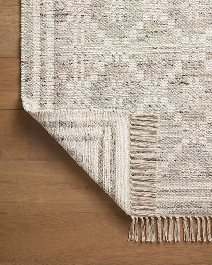 Loloi Angela Rose Rivers Collection RIV-02 Lagoon/Ivory 8'-6" x 11'-6" Reversible Area Rug