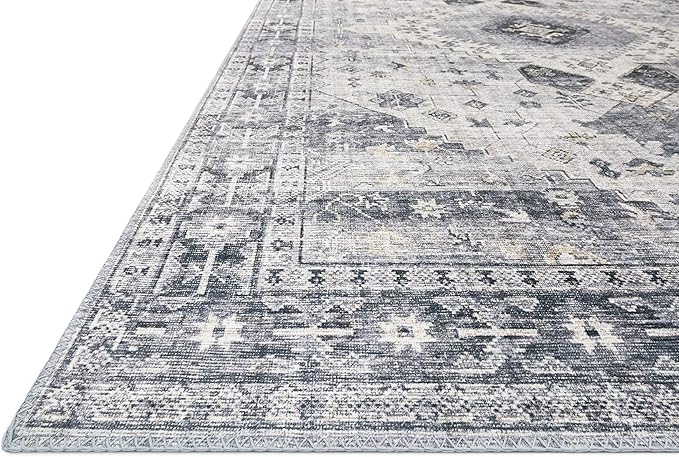 Loloi Skye Collection SKY-02 Silver/Grey 2'-0" x 5'-0" Accent Rug