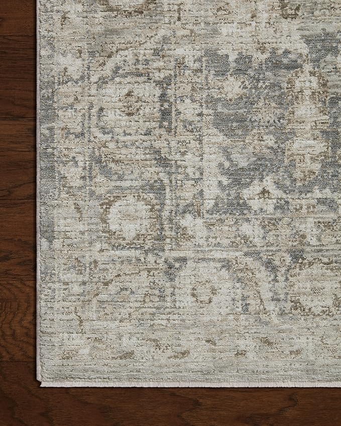 Loloi Amber Lewis Honora Collection HON-02 Slate/Beige 2'-0" x 3'-4" Accent Rug
