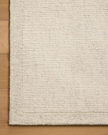 Loloi Magnolia Home by Joanna Gaines Henley Collection Ivory/Smoke 9'-3" x 13' Area Rug