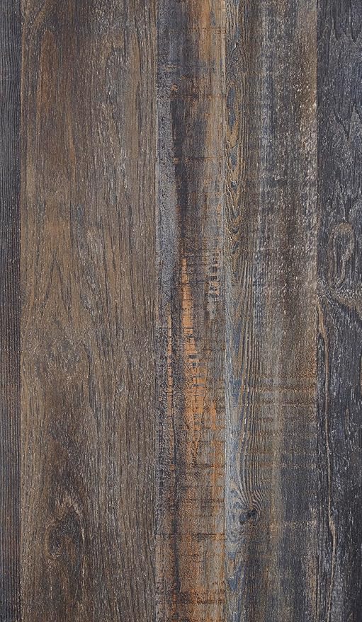 Signature Design by Ashley Drystan Casual 5 Drawer Chest, Dark Brown & Gray