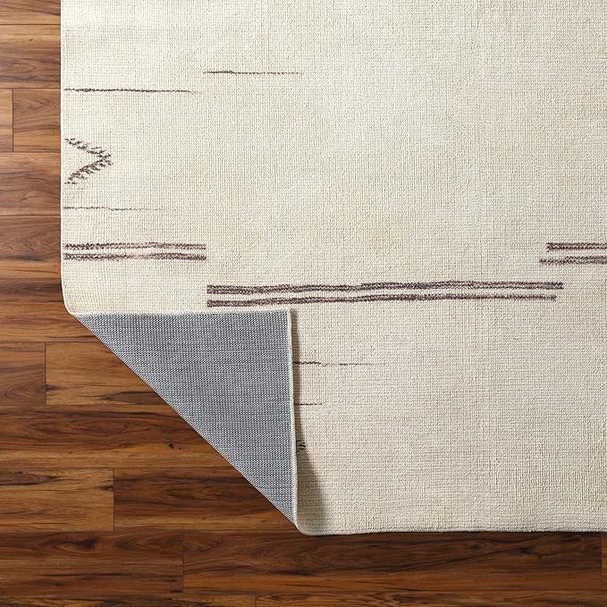 Livabliss x Becki Owens Rivi Moroccan Runner Area Rug, 2'7" x 7'3", Cream/Charcoal