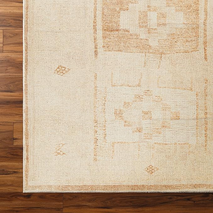 Livabliss x Becki Owens Solana Medallion Area Rug , 5'3" x 7', Peach