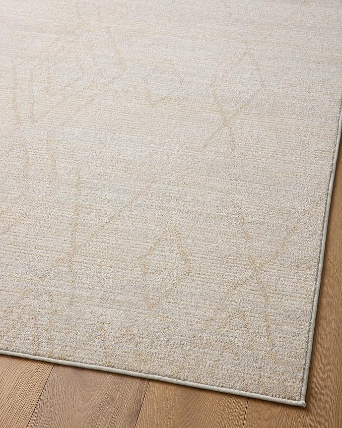 Loloi Kamala Collection KAM-03 Natural/Mist 6'-7" x 9'-6" Area Rug